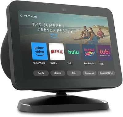 Echo Show 8 (3Rd Gen) Adjustable Stand with USB-C Charging Port | Charcoal