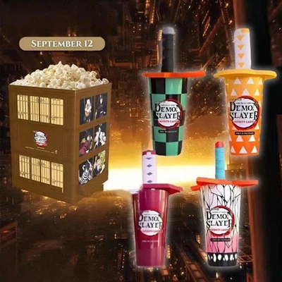 MARKENLOS Demon Slayer-Infinity Castle AMC Exclusive Shinobu Cup w/Sword Topper & Straw ##