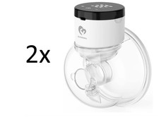 2x Bellababy Elektrische Milchpumpe, tragbar,...