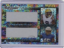 2023 Leaf Eclectic Multigraphics Dual-Graphics 1/1 BJ Ojulari Tuli Tuipulotu s5q