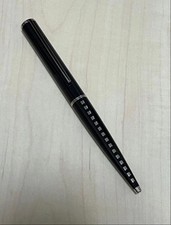 louisvuitton jet line twist ballpoint pen black damier
