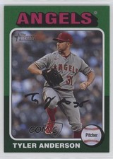 2024 Topps Heritage High Number Green Border Tyler Anderson #662 b7a