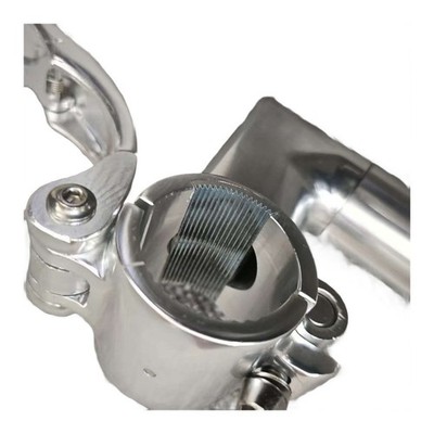 Aluminium Faltrad Vorbau links klappbar Schnellspanner für Vordergabel Durchmes