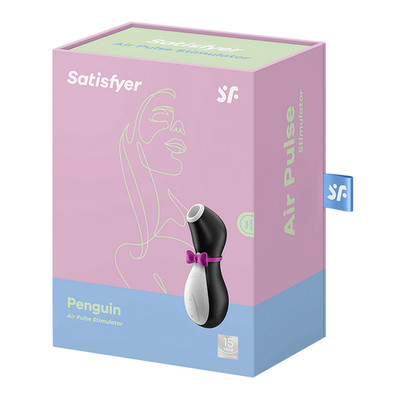 FREE SHIP NEW Satisfyer Penguin Air Pulse Clitoris Sucking Vibrator Stimulator !