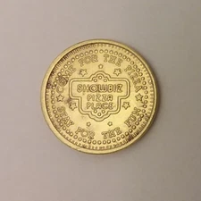 Showbiz Pizza Place Arcade Game Token 20mm