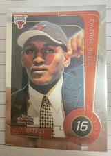 1999 Topps Chrome Ron Artest Rookie #113 Chicago Bulls Basketball Card
