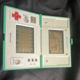 Nintendo Game & Watch Bomb Sweeper Multi Screen Green Handheld 1987 ✨WORKING✨