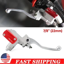 7/8” Brake Master Cylinder Pump With Lever For HONDA CR250R CR125R 1987-2007