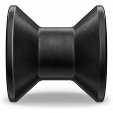 Josmimic Boat Trailer Bow Stop Roller 3" 1/2", 3 In. x 1/2 In., Black