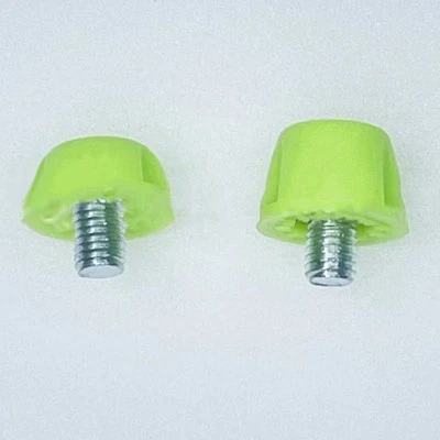 MARKENLOS Kunststoff Fußballschuhe Stollen Ersatz 12 Stück mit Installationswerkzeug