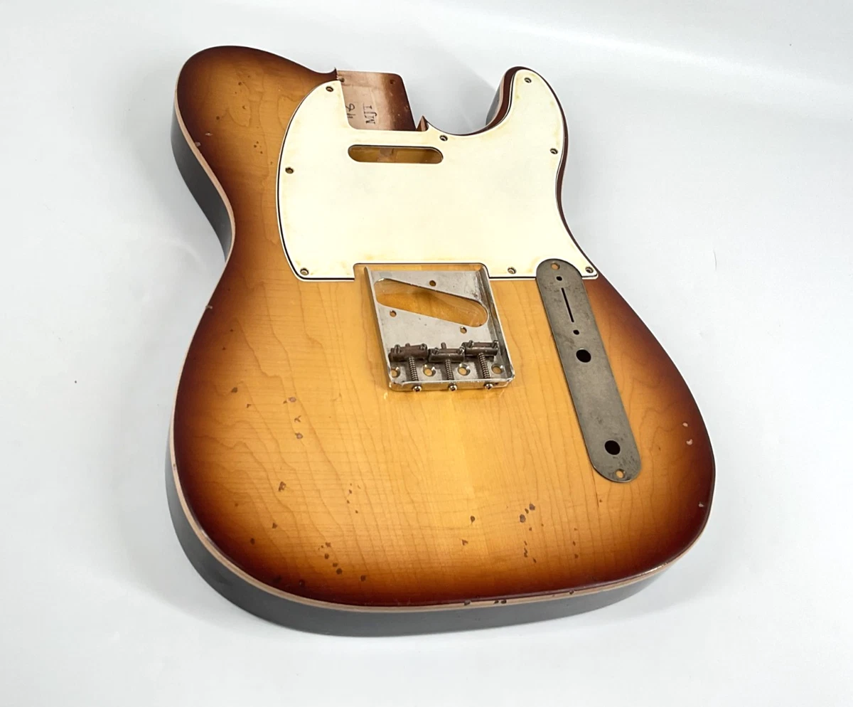 MJT Official Custom Vintage Aged Nitro Guitar Body By Mark Jenny VTT Maple Top