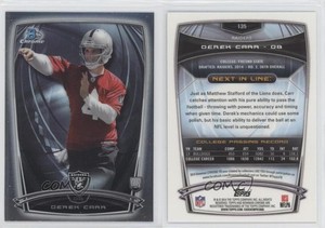 2014 Bowman Chrome Derek Carr #135 Rookie RC