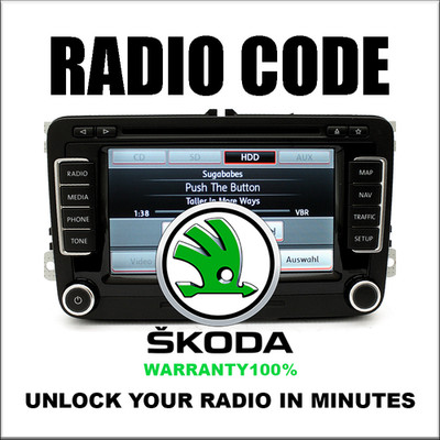 SKODA Radio Code Unlock Service   Safe & Fast Stereo Decoding