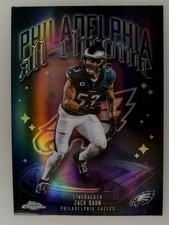 2025 Topps Chrome - Zach Baun All-Chrome Refractor ACT-22 Eagles