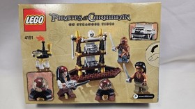 LEGO 4191 Pirates of the Caribbean The Captain's Cabin Jack Sparrow