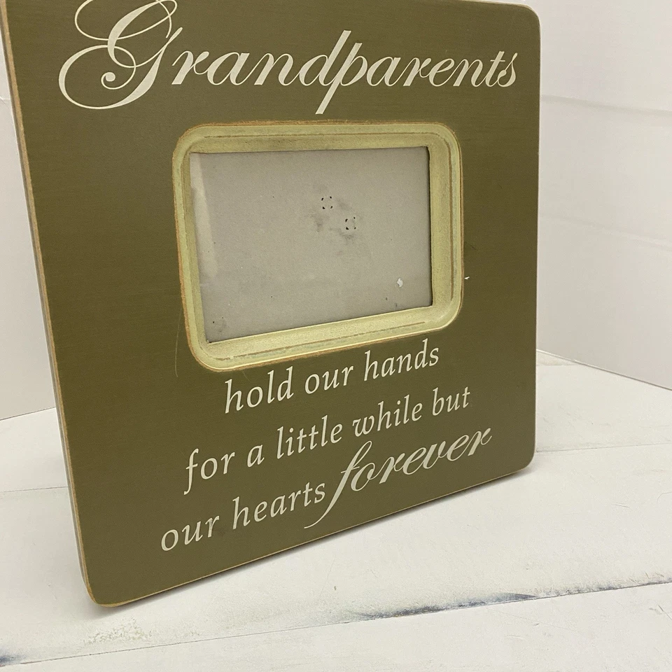 Grandparents Wood Frame Tabletop Photo Frame 4x6 Memories 11" x 11" - Image 2 of 4