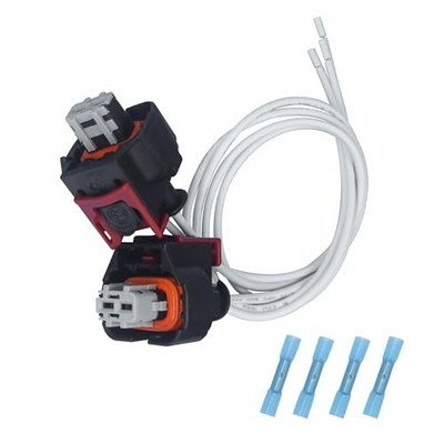 2PCS PT3739 Injector Pigtail Connector Kit - Compatible with Chevy GM 2017 