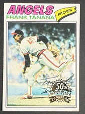 2026 Topps Heritage Frank Tanana #200 1977 50th Anniversary Buyback Angels