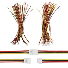 20 Pairs 24AWG JST ZH1.5mm 3 PIN Micro Electrical Male and Female Connector P