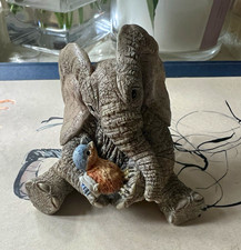 Tuskers "Love is Caring" Elephant Ceramic Ornament/Figurine 90848