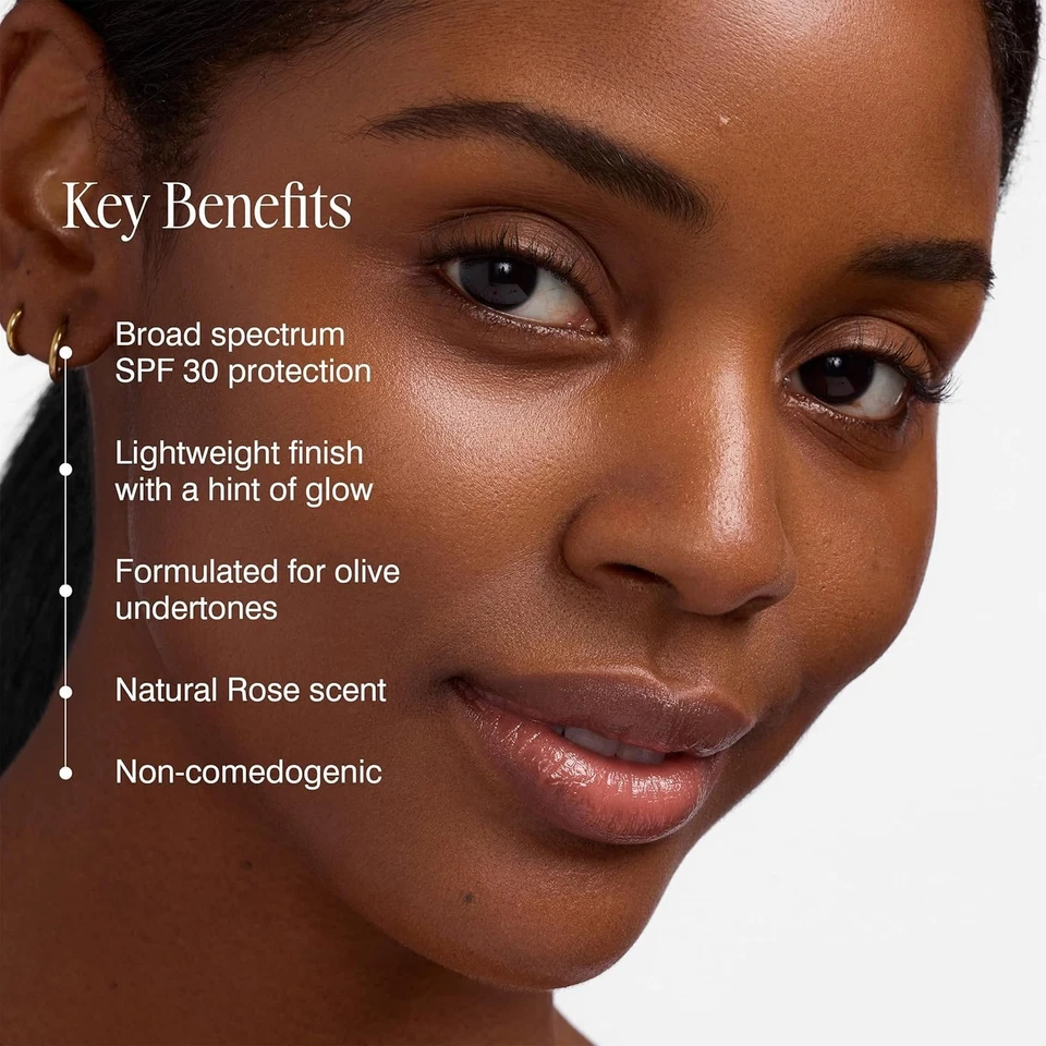 Rosilliance COOLA Tinted Moisturizer Organic SPF 30 1.5oz Bronze Goddess No Box - Image 3 of 4