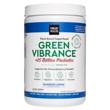 Vibrant Health Green Vibrance Superfoods Powder 70 Plant-Based Whole Food