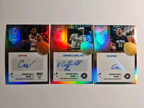 2025 Topps Signature Coby White Base (RAW)