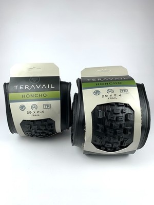 Teravail Honcho Trail 29x2.4 MTB Tire Tubeless Ready Folding Black Durable Grip