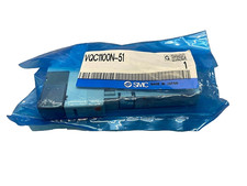 SMC VQC1100N-51 Solenoid Valve 5 Port, 2 Position 24VDC 101 PSI MAX