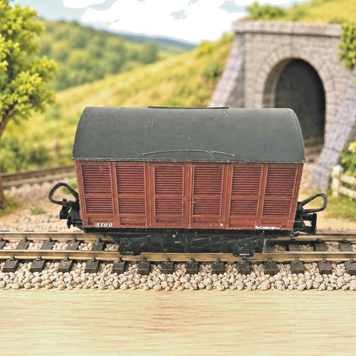 Lima HO 5190 British Rail Goods Wagon Covered Van Vintage Model Railway Parts | Condition: Used