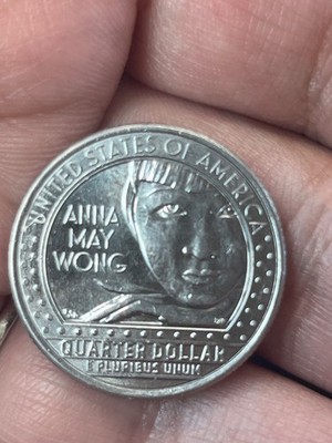 2022 D Anna May Wong Quarter Multiple Errors