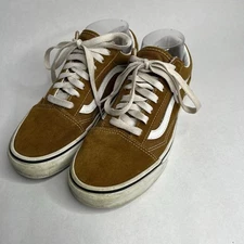 VANS OLD SKOOL Sneakers Color Theory Golden Brown Size 6 Men Skateboarding Teens