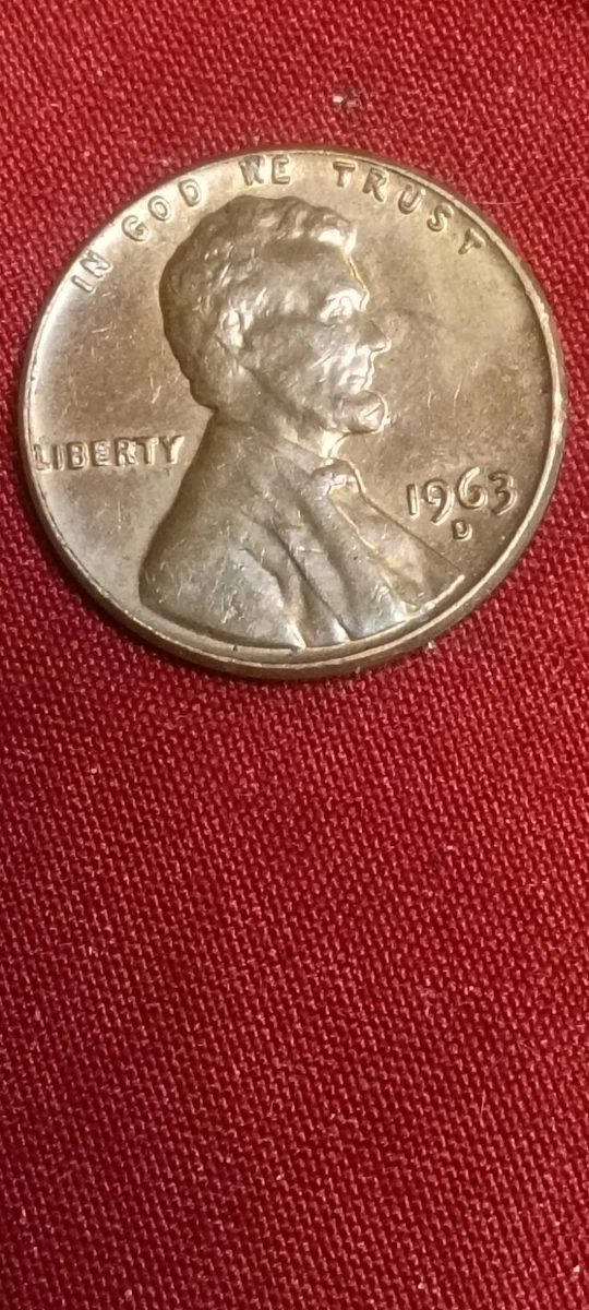 Las mejores ofertas en Lincoln Memorial Penny Denver 1963 errores