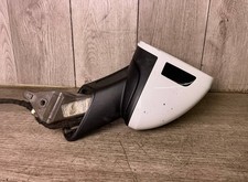 2015-2018 Porsche Macan Left Lh Driver Side Door Mirror White Oem