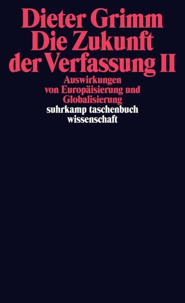 Die Zukunft Der Verfassung II Dieter Grimm-image