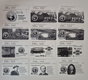 NY MTA Subway MetroCard: Unused to Slightly Used Lot of 12