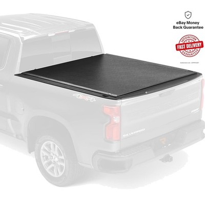 Secure Vinyl Roll Up Tonneau Cover for 2019-2026 Chevy/GMC - 500 lbs Capacity