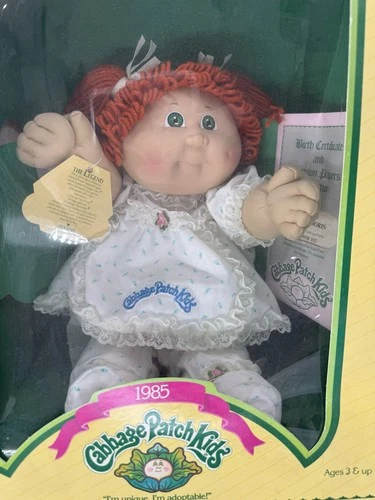 1985 Coleco Cabbage Patch Kids NIB Red Yarn Hair COLECO