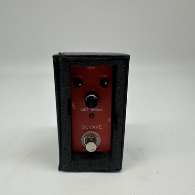 Cuvave Distortion Guitar Pedal   British Sound, Mini True Bypass Effect