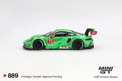 MINI GT Porsche 911 GT3 R #77 AO Racing 2024 IMSA Daytna 24 Hrs