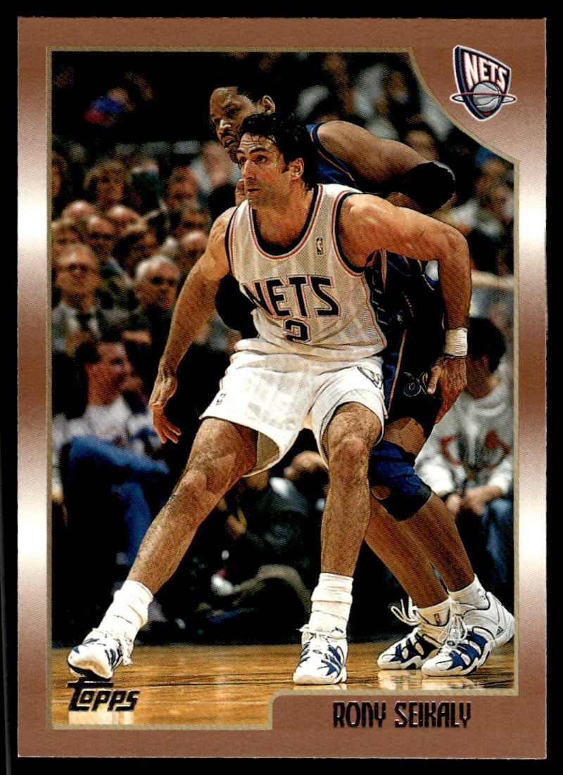 1998-99 Topps Rony Seikaly New Jersey Nets #116