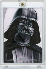 Marketplace image: 2026 Topps Chrome Star Wars Galaxy DARTH VADER John Luchin Sketch Card 1/1
