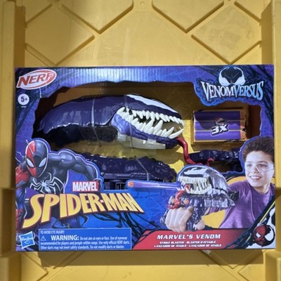 NERF Spider-Man Venom Versus Strike Blaster 2023 with 3 Darts | eBay