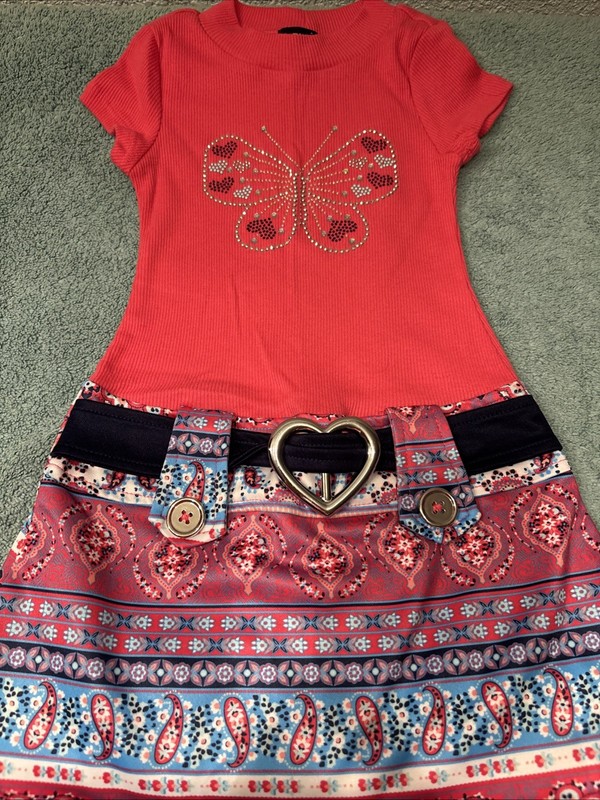 zunie girls dress Size 4T W/ A Little Bling