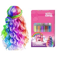 10 Color Hair Chalk for Girls Washable Temporary Hair Chalk Comb