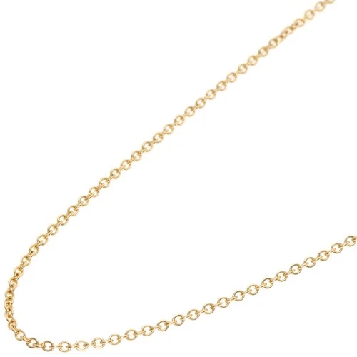 TIFFANY&Co.  Chain 15.9" Necklace K18 Yellow Gold  Ladies [Used]