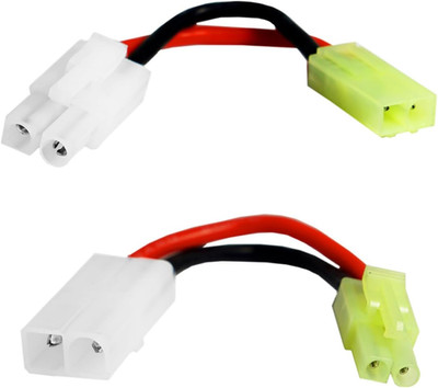 1Paris Adapter Compatible with Large Tamiya Style Plug to Mini Tamiya Plug Adapt