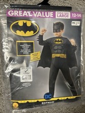 Batman DC Comics Child Large 12-14 Halloween Costume