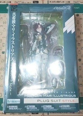 Kotobukiya Makinami Mari Illustrious Plug Suit Figur EVA 2.0 Neu