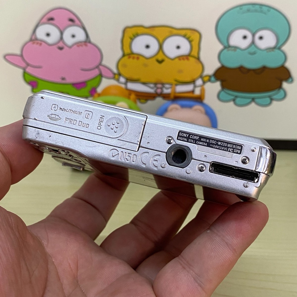 Sony Cyber-shot DSC-W220 12.1MP Digital Camera - Silver for sale